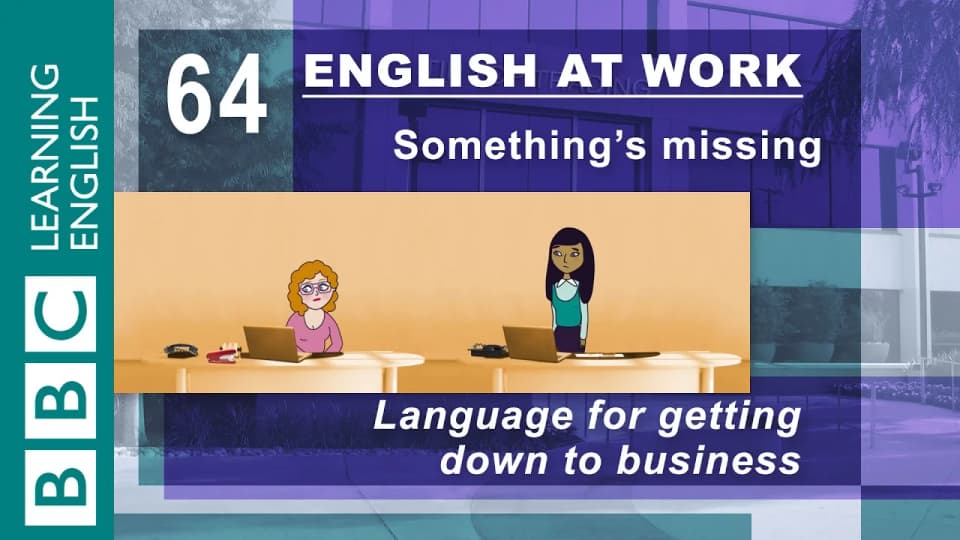 BBC · English at Work · A2 · Part 2